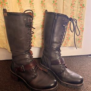 Spanish Leather knee height Pikolino brand boots